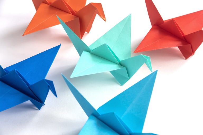 crane bird origami